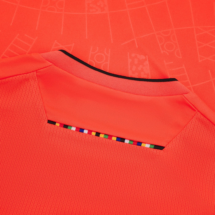 UEFA European Championship 2024 Referee Shirt - Neon Red - Short Sleeves