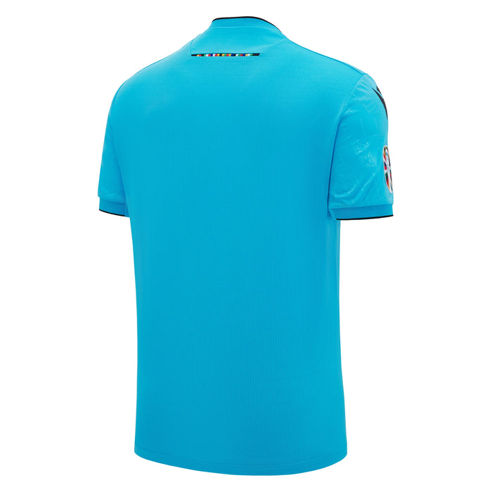UEFA European Championship 2024 Referee Shirt - Neon Blue - Short Sleeves